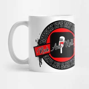 ROCK AND ROLL MOM Mug